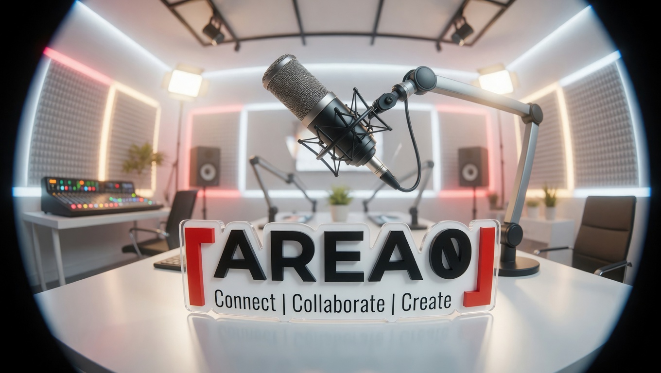 Podcast recordings at Area0